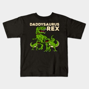 Prehistoric Daddysaurus Rex - Dinosaur Gift Kids T-Shirt